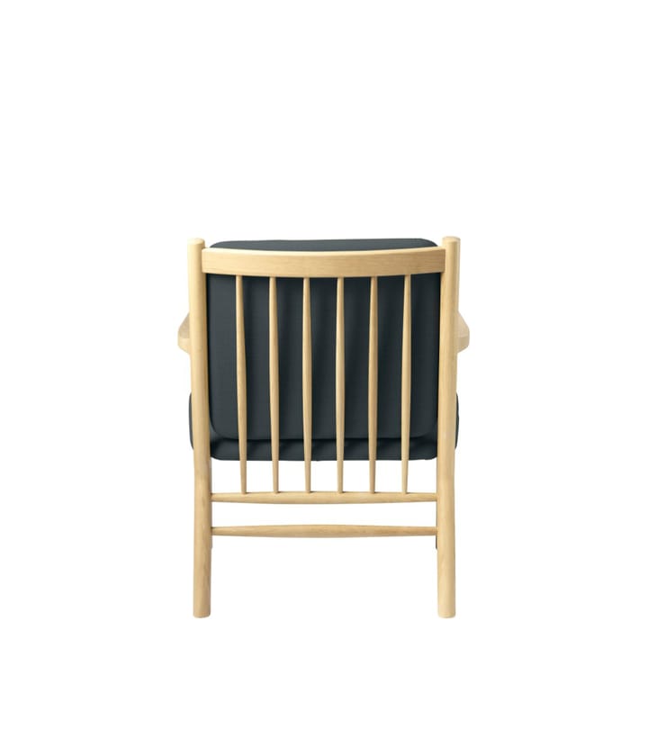 J147 fåtölj, Oak nature lacquered-dark green FDB Møbler