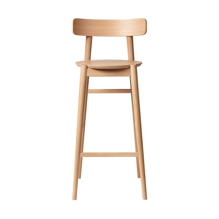 J184 Øst barstol 75 cm - Oak nature lacquered - FDB Møbler