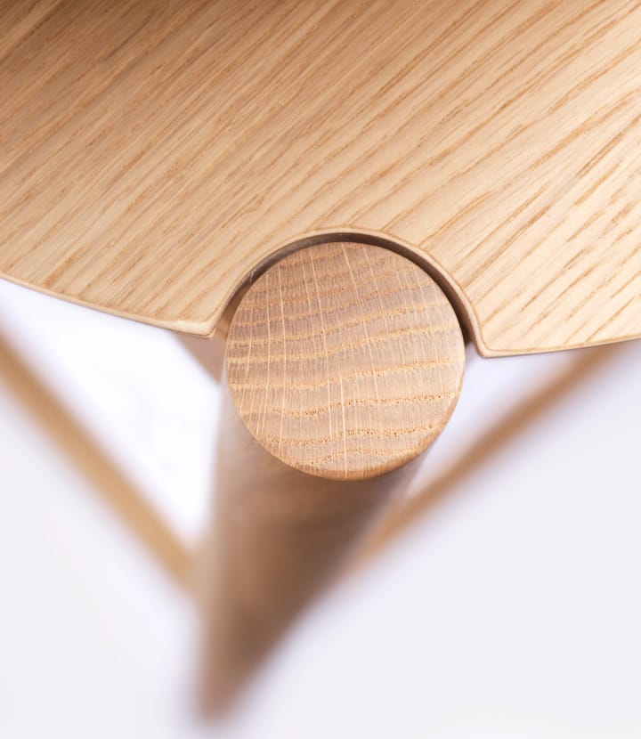 J184 Øst barstol 75 cm, Oak nature lacquered FDB Møbler