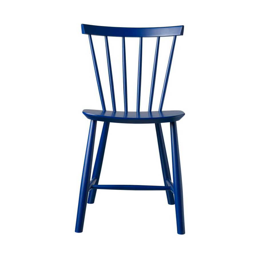FDB Mobler J46 stol Beech dark blue painted | Skandinavisk Design | Stolar | Blå
