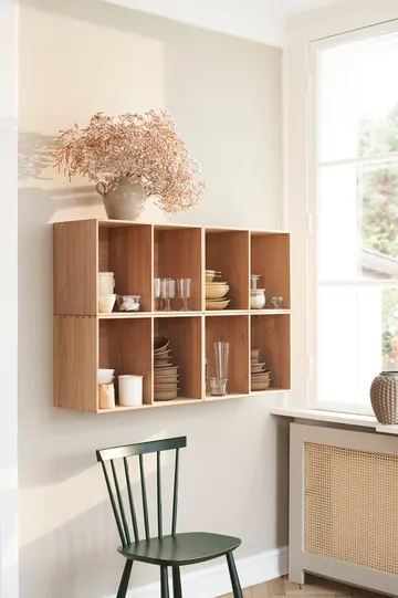 J46 stol, Beech nature lacquered, 6-pack - FDB Møbler