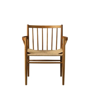 J81 karmstol - Smoked oak oiled-nature - FDB Møbler