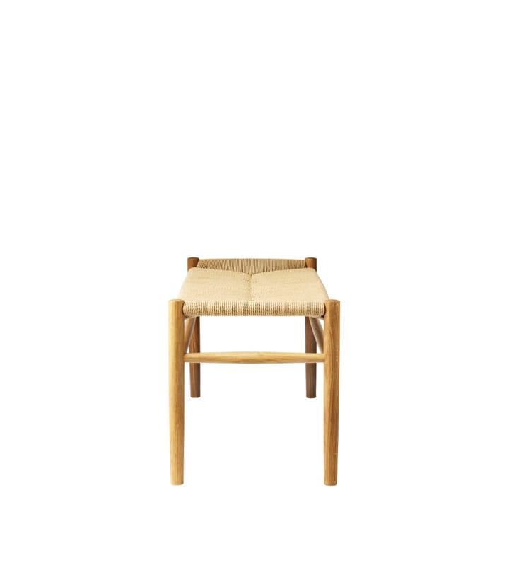 J83B 37x100 cm bänk, Oak nature lacquered-nature FDB Møbler