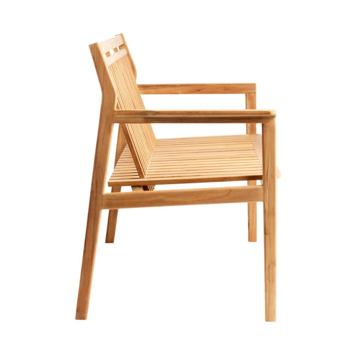 M12 Sammen 2-sits bänk, Teak-nature oiled FDB Møbler