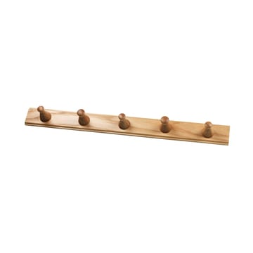 Q3 Allé kroklist 5 krokar - Oak nature lacquered - FDB Møbler