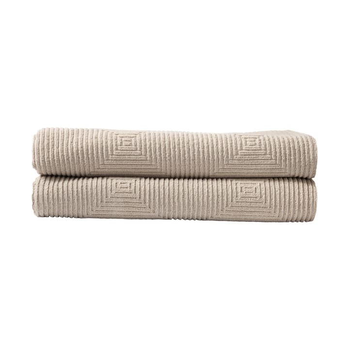 R33 Kirkeby badhandduk 2-pack - Rainy day - FDB Møbler