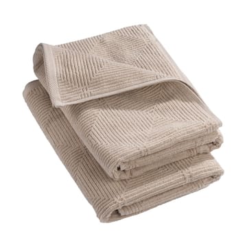 R33 Kirkeby badhandduk 2-pack - Rainy day - FDB Møbler