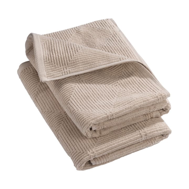 R33 Kirkeby badhandduk 2-pack, Rainy day FDB Møbler