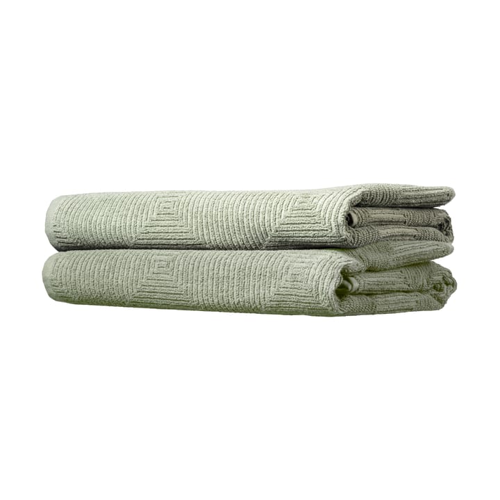 R33 Kirkeby badhandduk 2-pack, Sea spray FDB Møbler