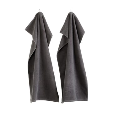 R33 Kirkeby handduk 2-pack - Granite gray - FDB Møbler