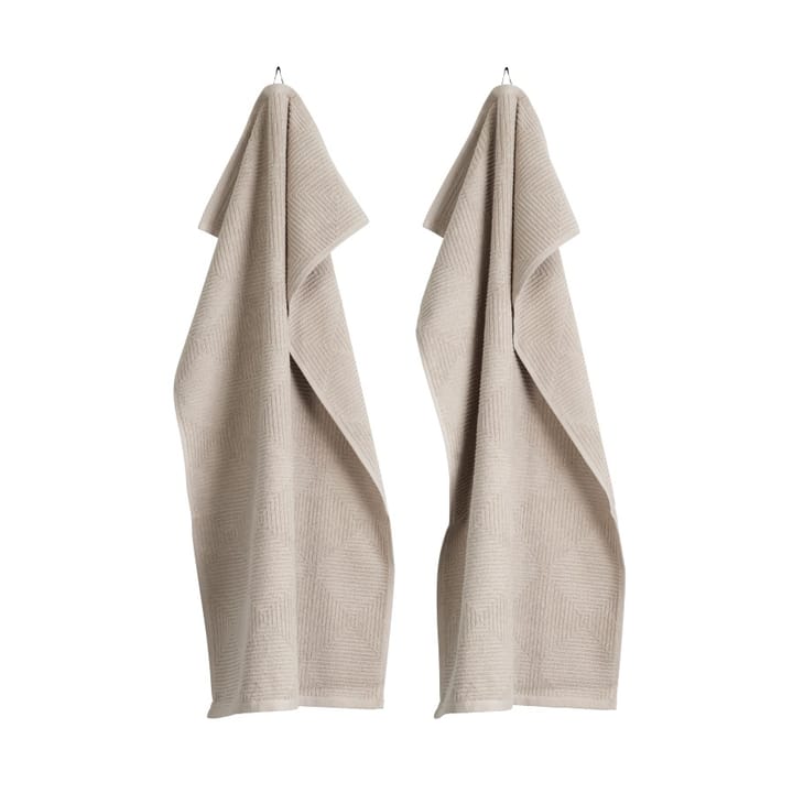 R33 Kirkeby handduk 2-pack, Rainy day FDB Møbler