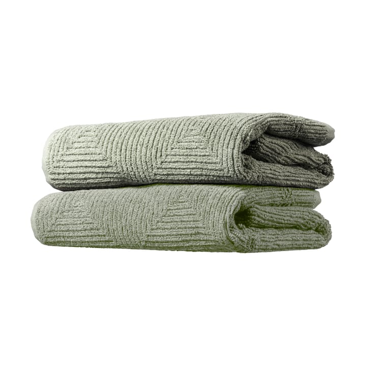 R33 Kirkeby handduk 2-pack, Sea spray FDB Møbler