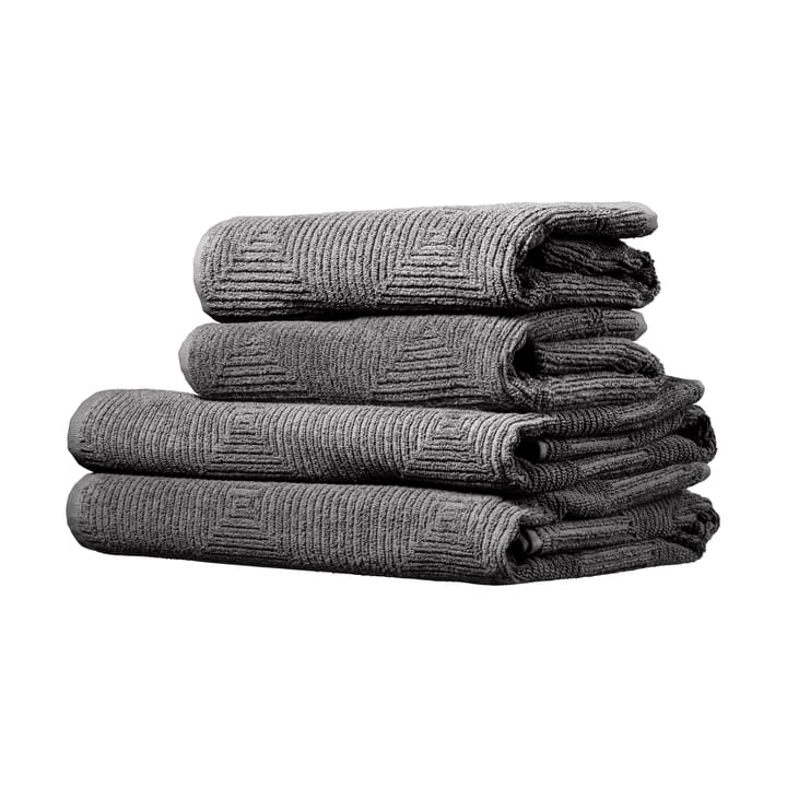 R33 Kirkeby handduksset 4 delar, Granite gray FDB Møbler