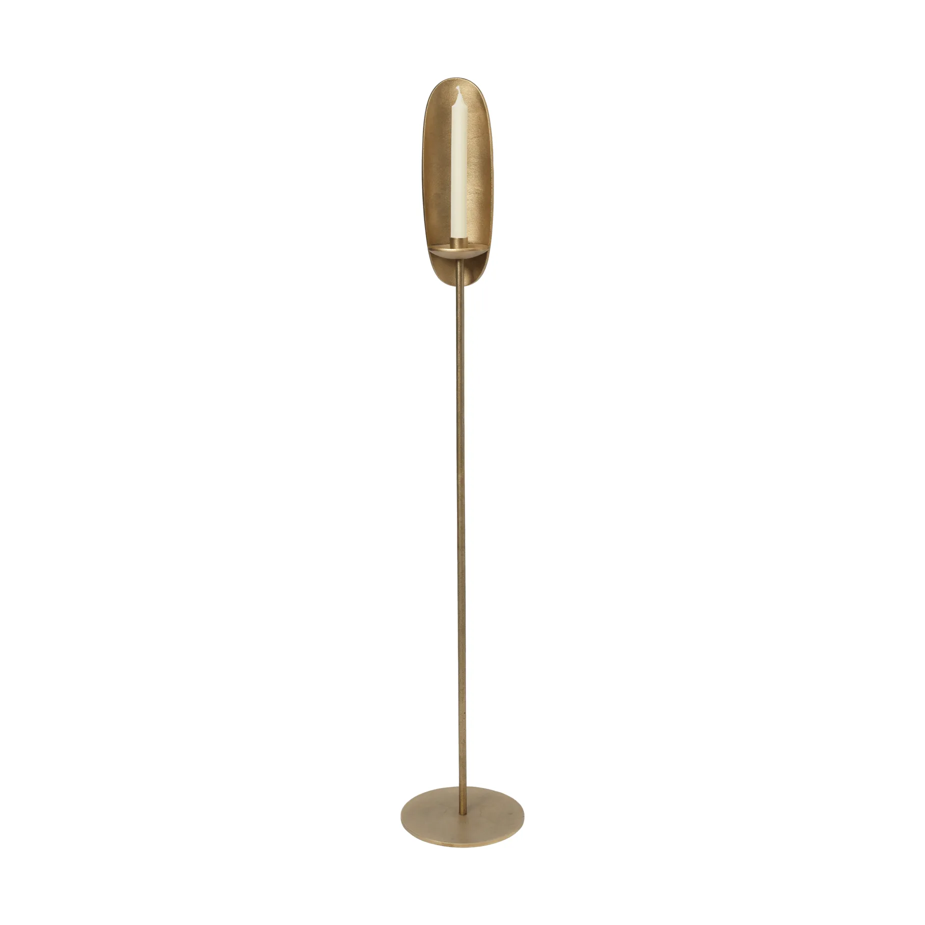 Agapé golvljusstake, Brass finish Ferm Living