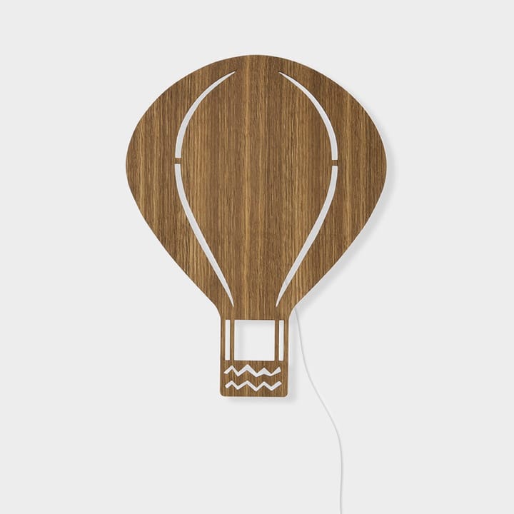 Air balloon vägglampa, Rökt ek Ferm Living