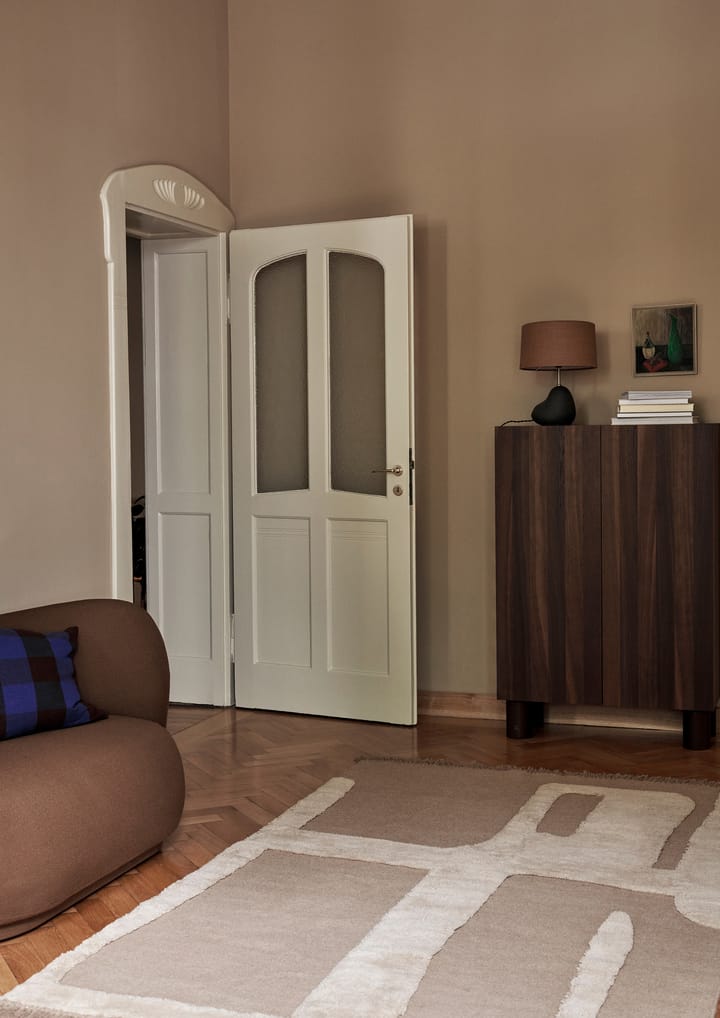 Alley ullmatta L 160x250 cm, Natural Ferm Living