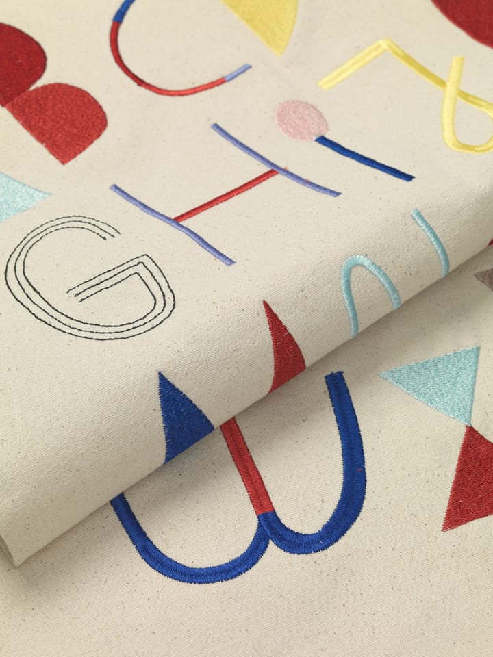 Alphabet tygposter, Offwhite Ferm Living