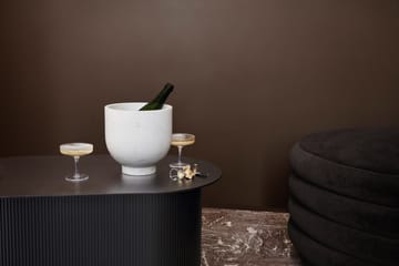 Alza champagnekylare - White Marble - Ferm Living
