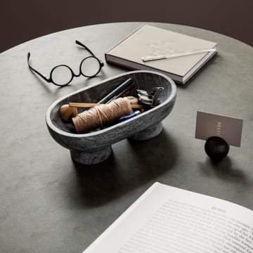 Alza skål - svart - Ferm Living