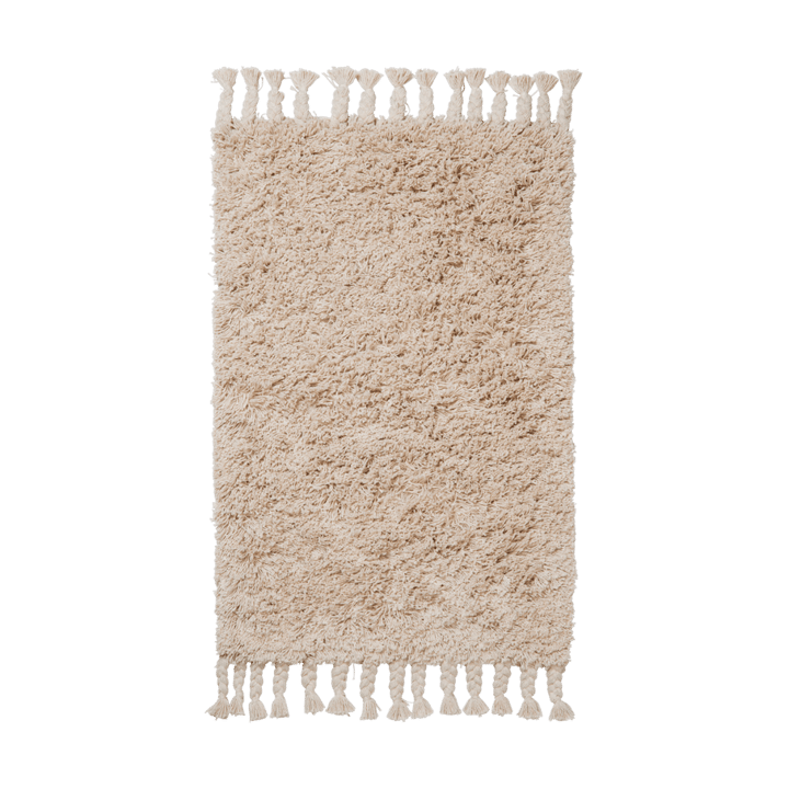 Amass long pile matta 70x50 cm - Off-white - Ferm Living