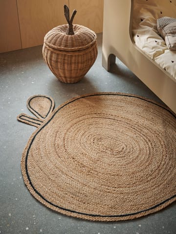 Apple braided jutematta - Natural - Ferm Living