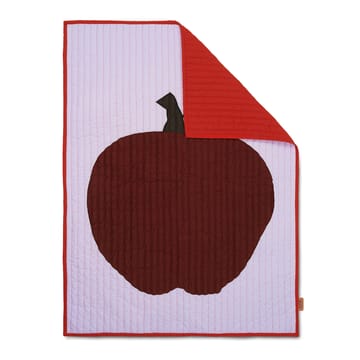 Apple filt 80x110 cm - Lila-röd - Ferm Living