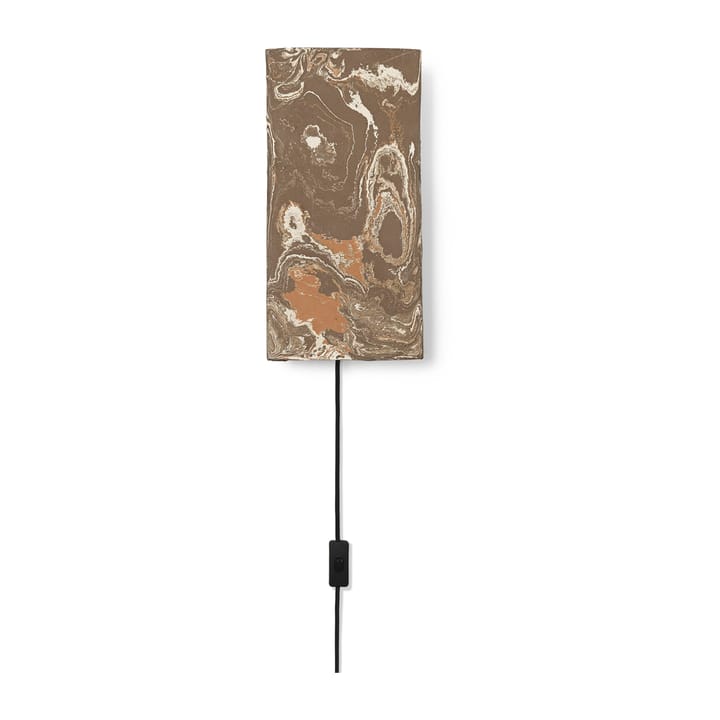 Argilla vägglampa - Marble Mocha - Ferm Living