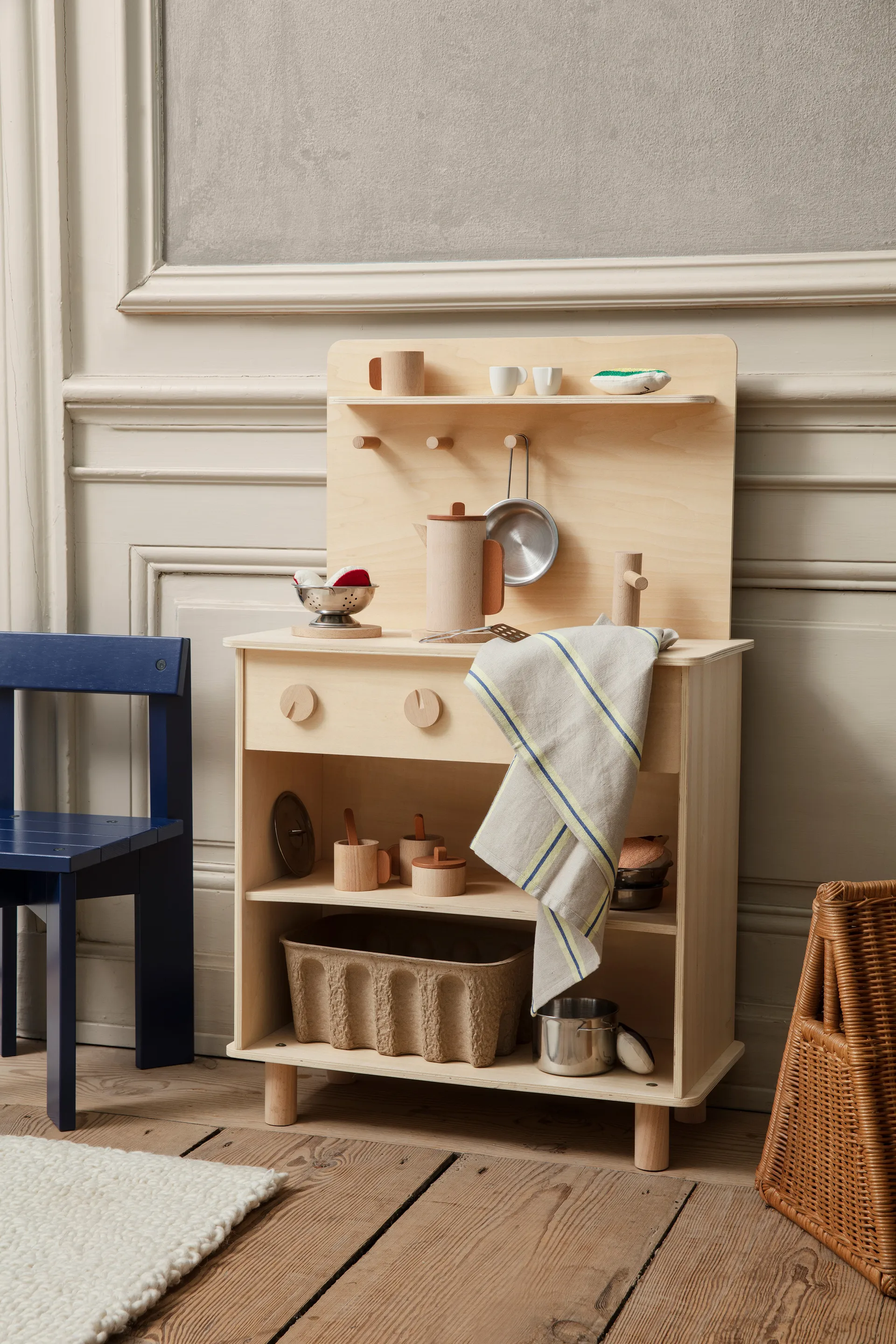 Ark barnstol, Blå Ferm Living