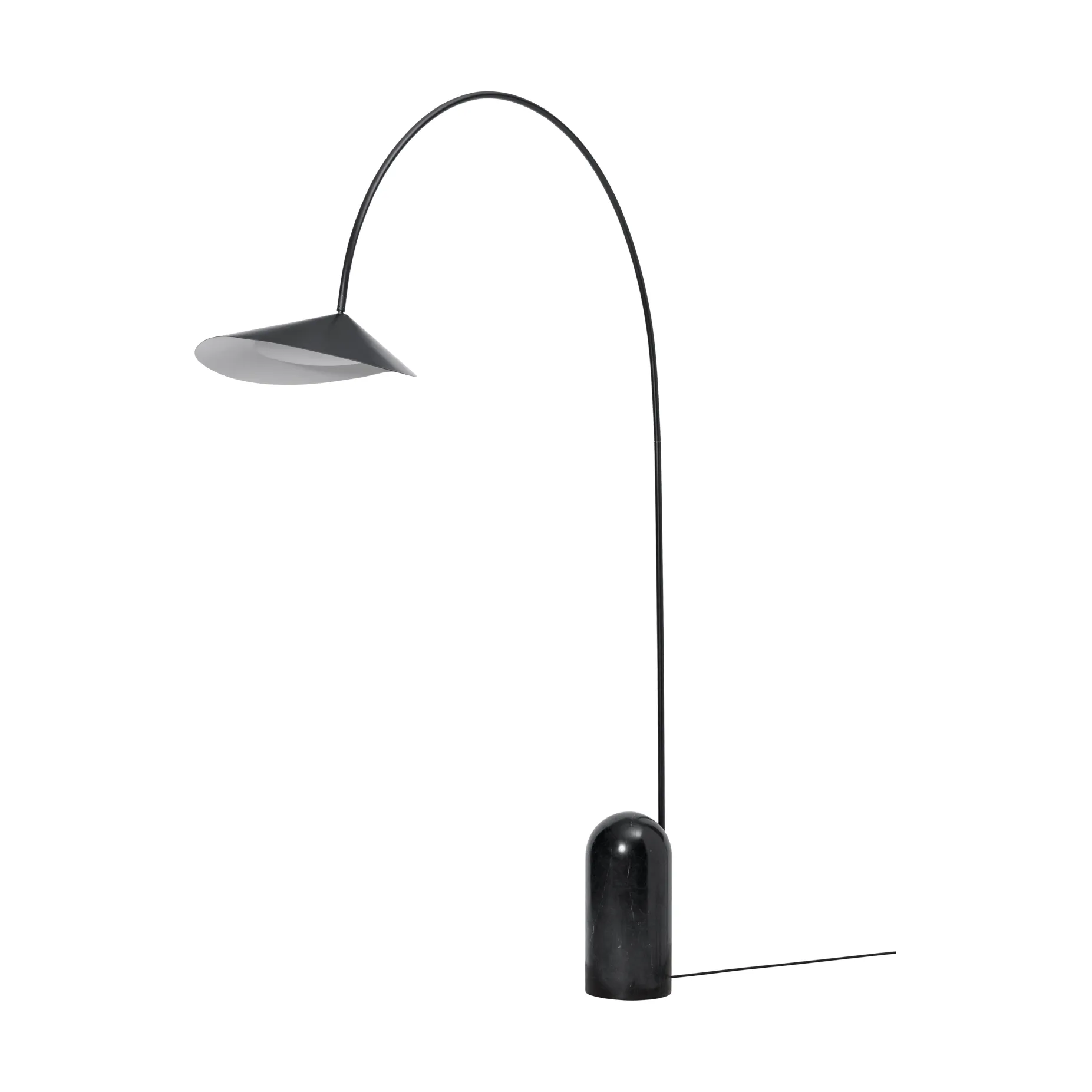 Arum arched golvlampa, Black Ferm Living