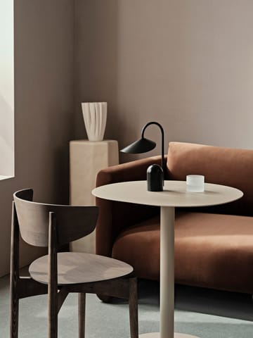 Arum portabel lampa - Black - Ferm Living