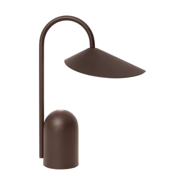 Arum portabel lampa - Dark Chocolate - Ferm Living