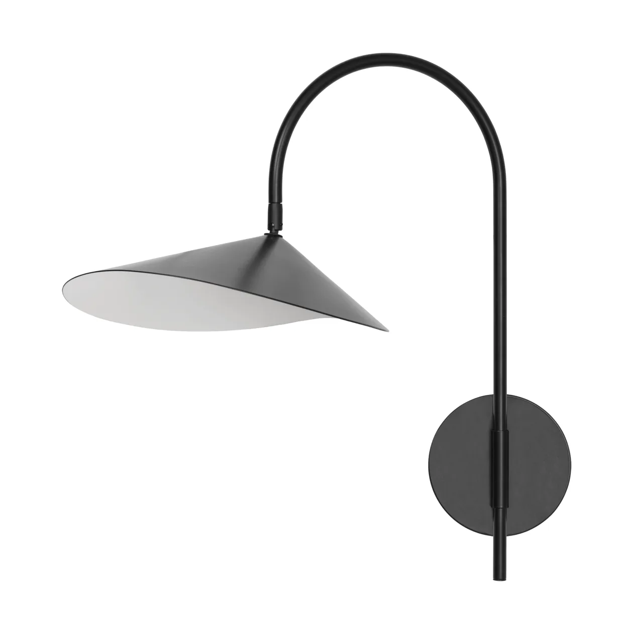 Arum swivel vägglampa fast installation, Black Ferm Living