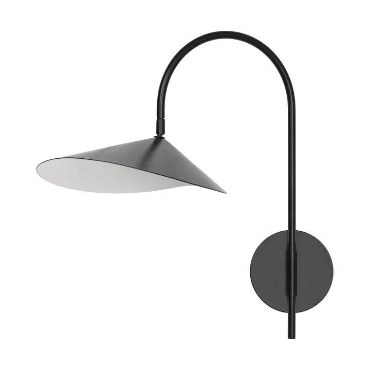 Arum swivel vägglampa fast installation - Black - Ferm Living