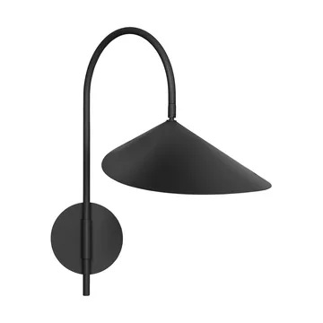 Arum swivel vägglampa fast installation - Black - Ferm Living