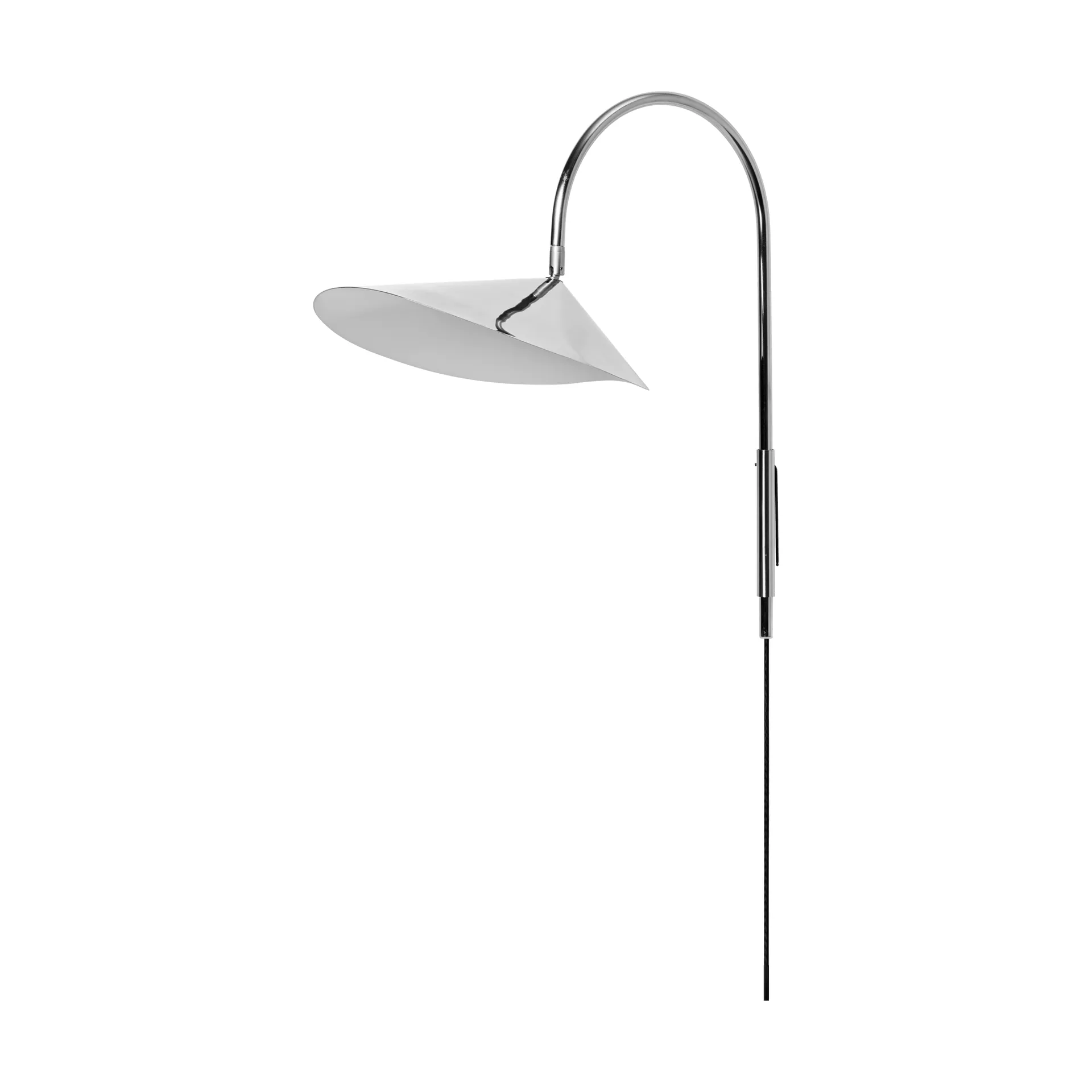 Arum swivel vägglampa, Stainless steel Ferm Living