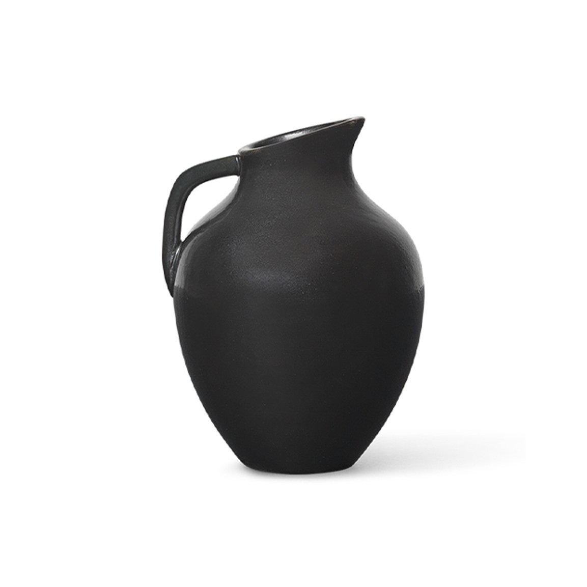 Ferm Living Ary minivas medium Charcoal | Skandinavisk Design | Vaser | Svart