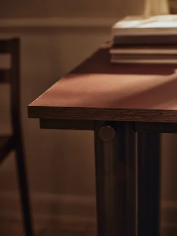 Atura matbord - Dark chocolate-burgundy, 90x200 cm - Ferm Living