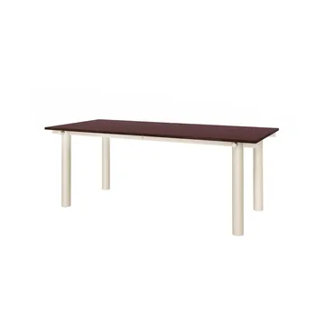 Atura matbord - Light cashmere-burgundy, 90x200 cm - Ferm Living