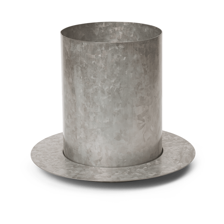 Auran kruka small H: 21 cm, Galvanized iron Ferm Living