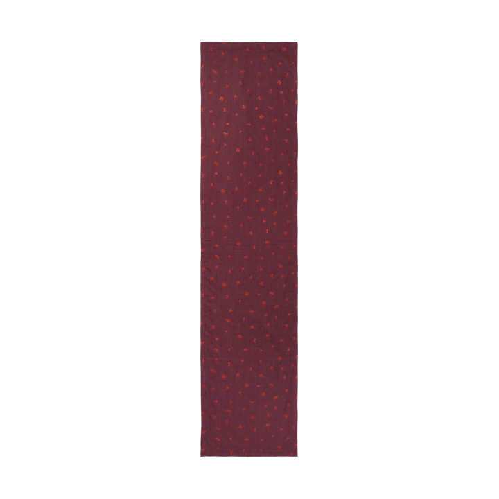 Baies löpare 40x180 cm - Dark grape-picante - Ferm Living