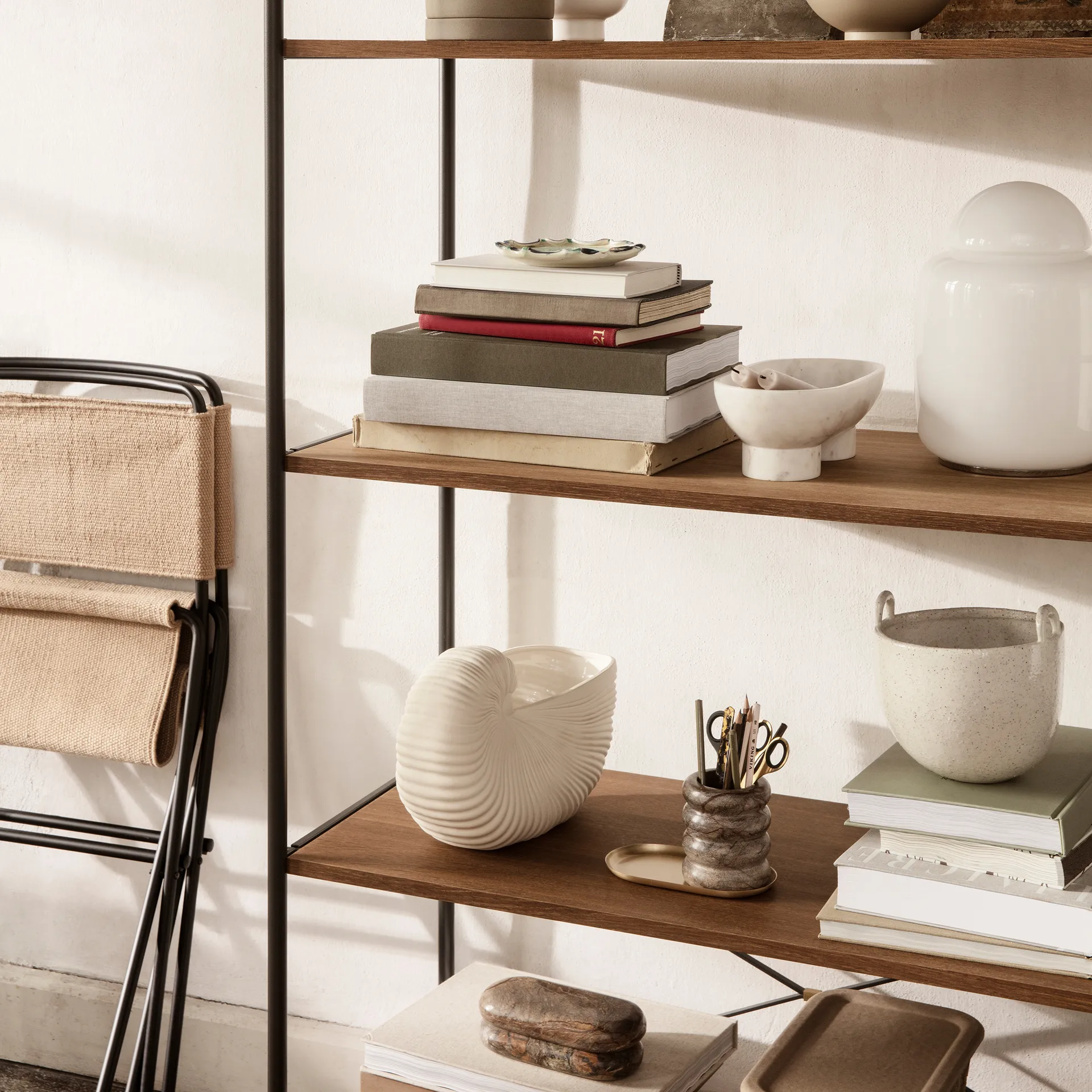 Basho bricka 9x18 cm, Mässing Ferm Living