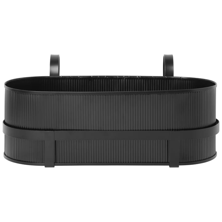 Bau balkonglåda - Black - Ferm Living