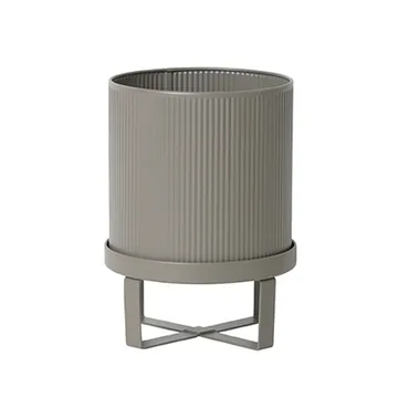 Bau kruka small Ø18 cm - grå - Ferm Living