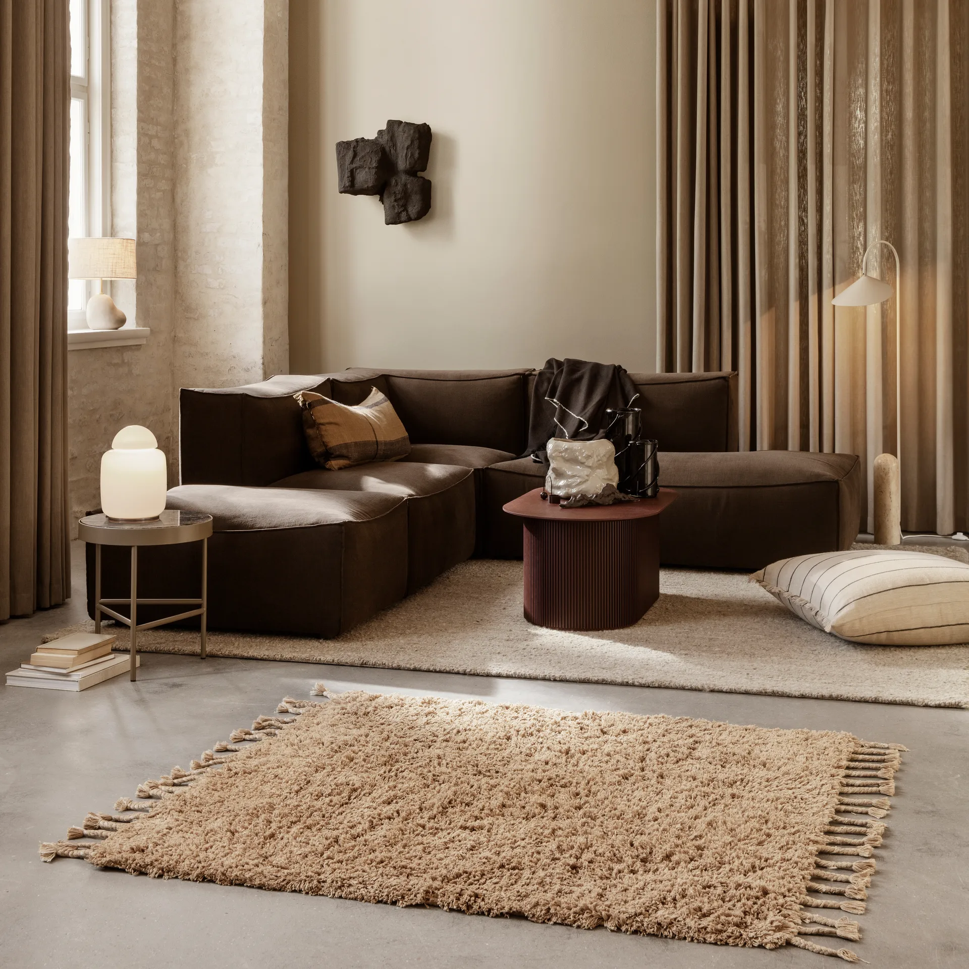 Bell bordslampa, Vit Ferm Living