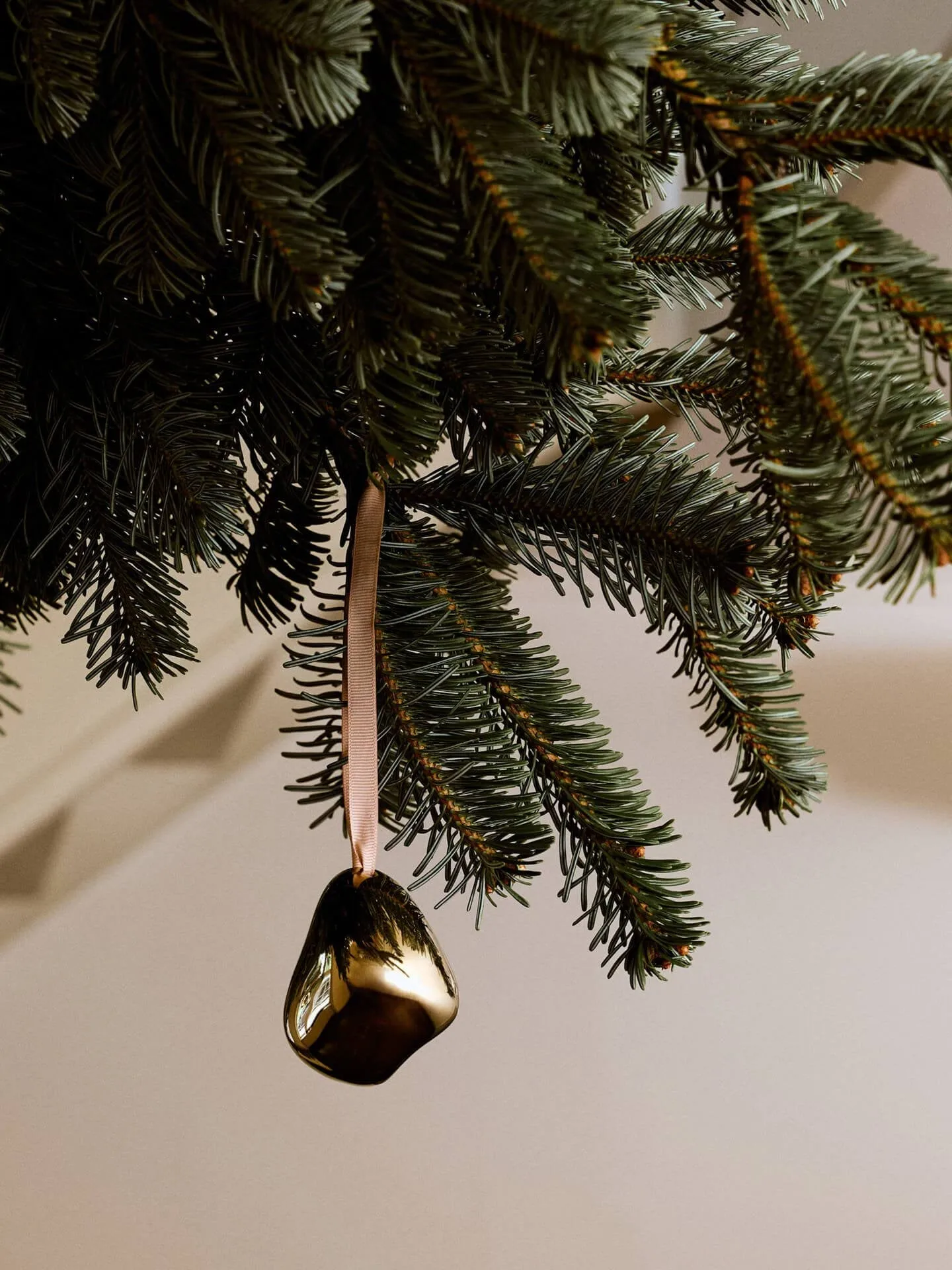 Bellure julhänge 7 cm 2 delar, Mässingfinish Ferm Living