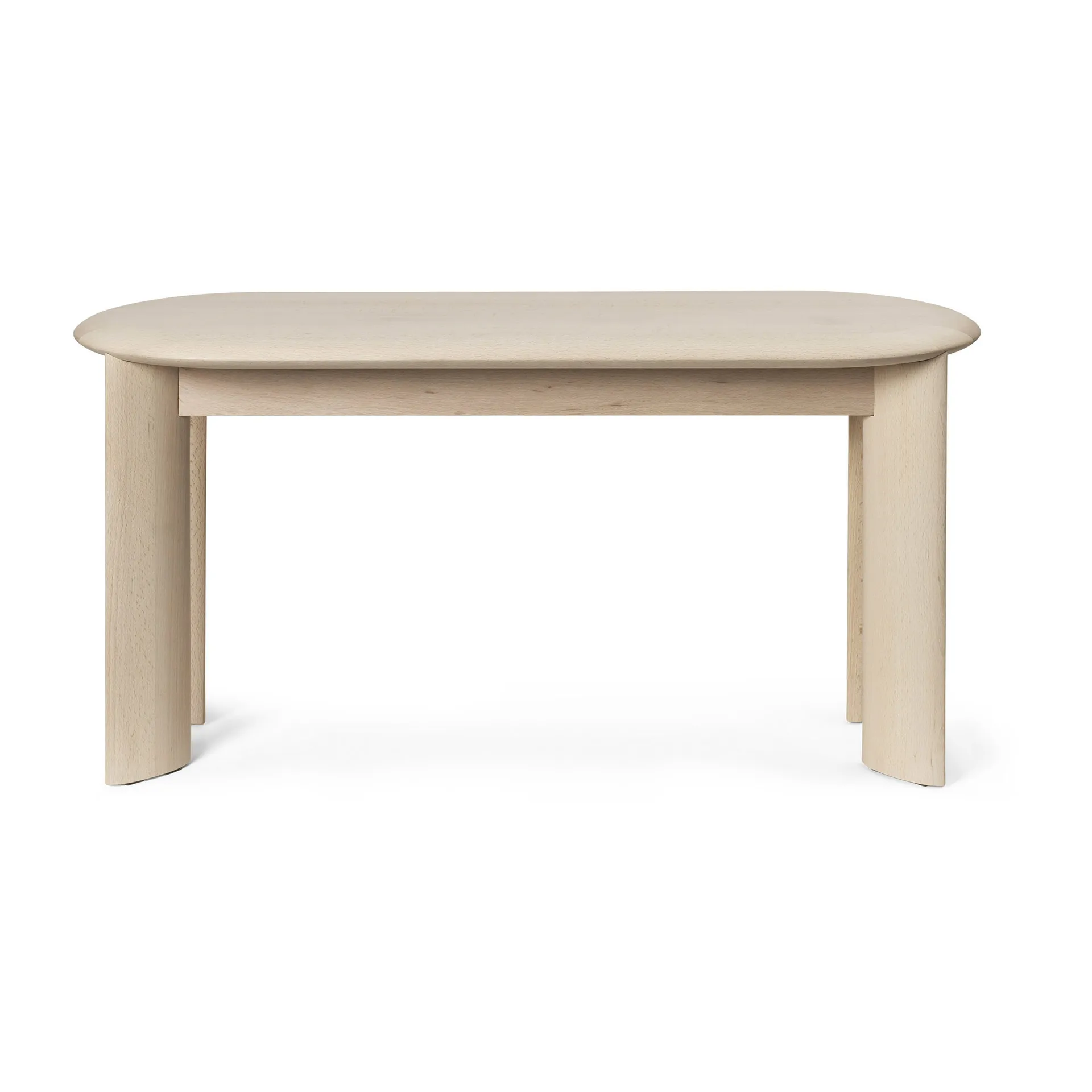 Bevel bänk, White Oiled Beech Ferm Living