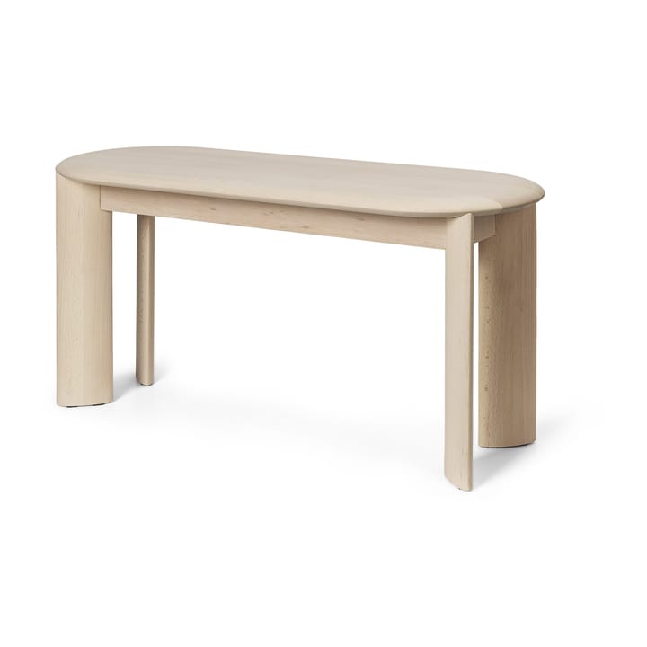 Bevel bänk, White Oiled Beech Ferm Living
