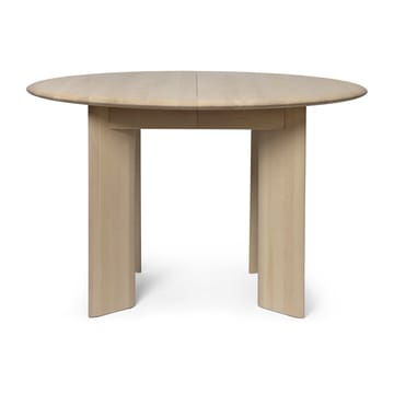 Bevel Extendable matbord inkl 1 st iläggsskiva - White Oiled Beech - Ferm Living