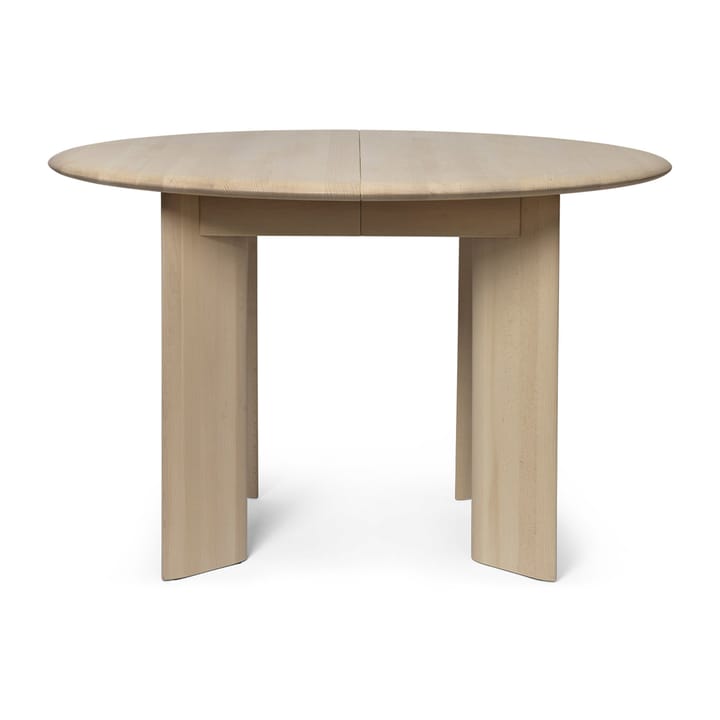 Bevel Extendable matbord inkl 1 st iläggsskiva, White Oiled Beech Ferm Living