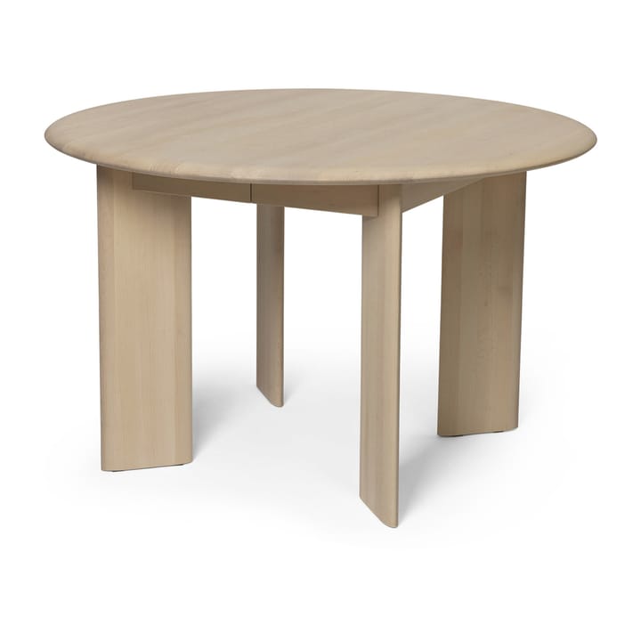 Bevel Extendable matbord inkl 1 st iläggsskiva, White Oiled Beech Ferm Living
